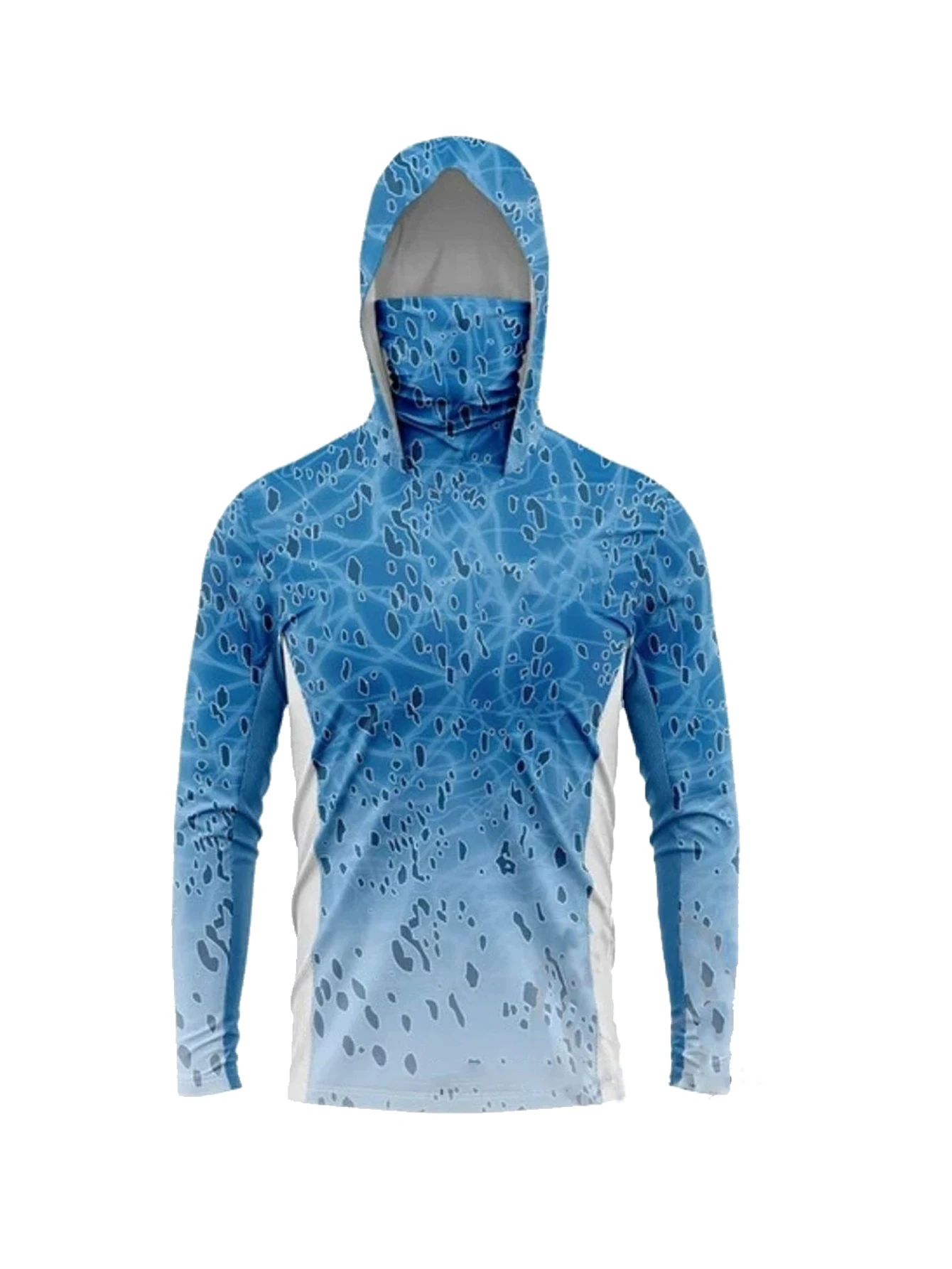 Summer Clothing Line - Men Long Sleeve Fishing Hoodie Mask