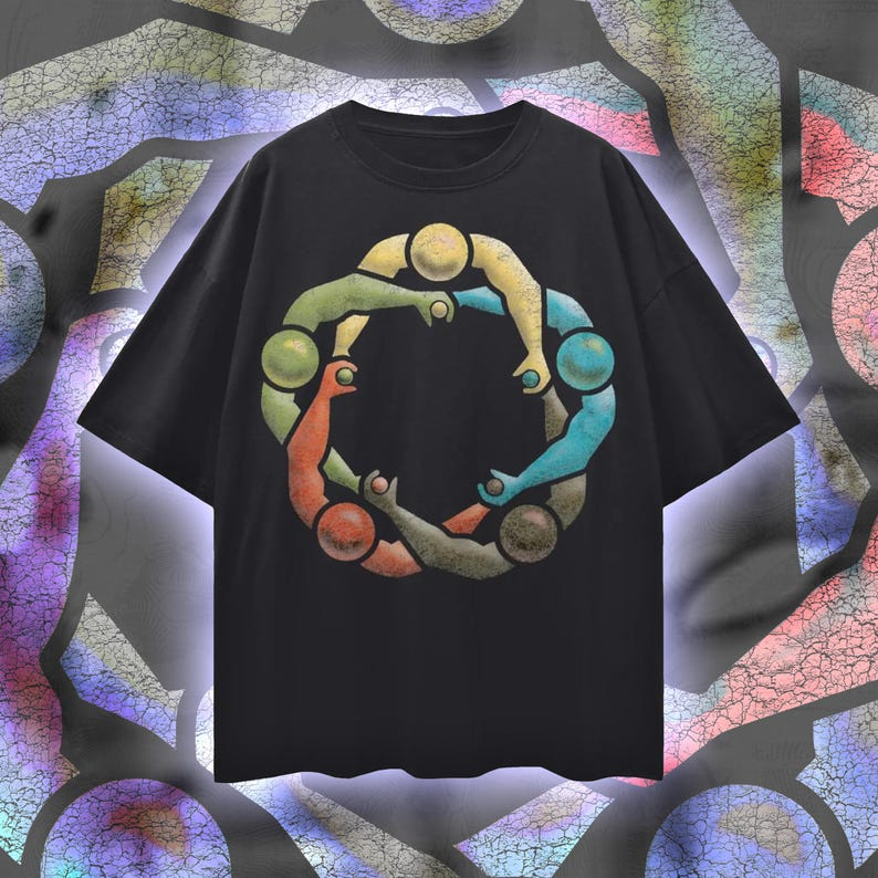 Summer Clothing Drop - World Peace Graphic Tee: Oversized Drop