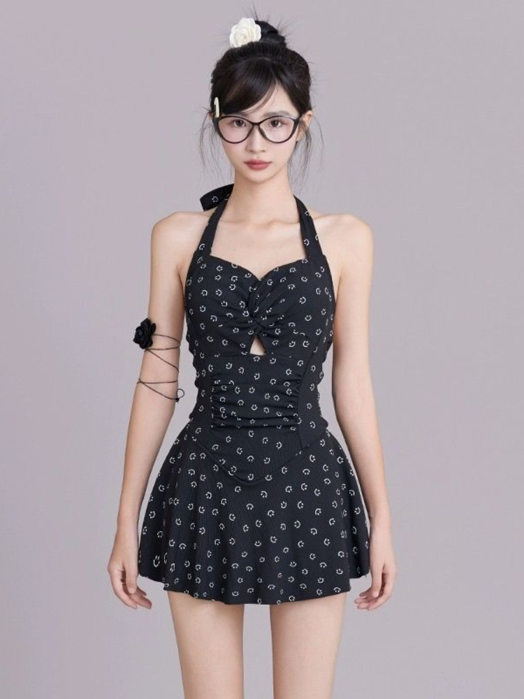 Women's Halter One Piece Swims - Bikini Set Push Up ulasan dan harga