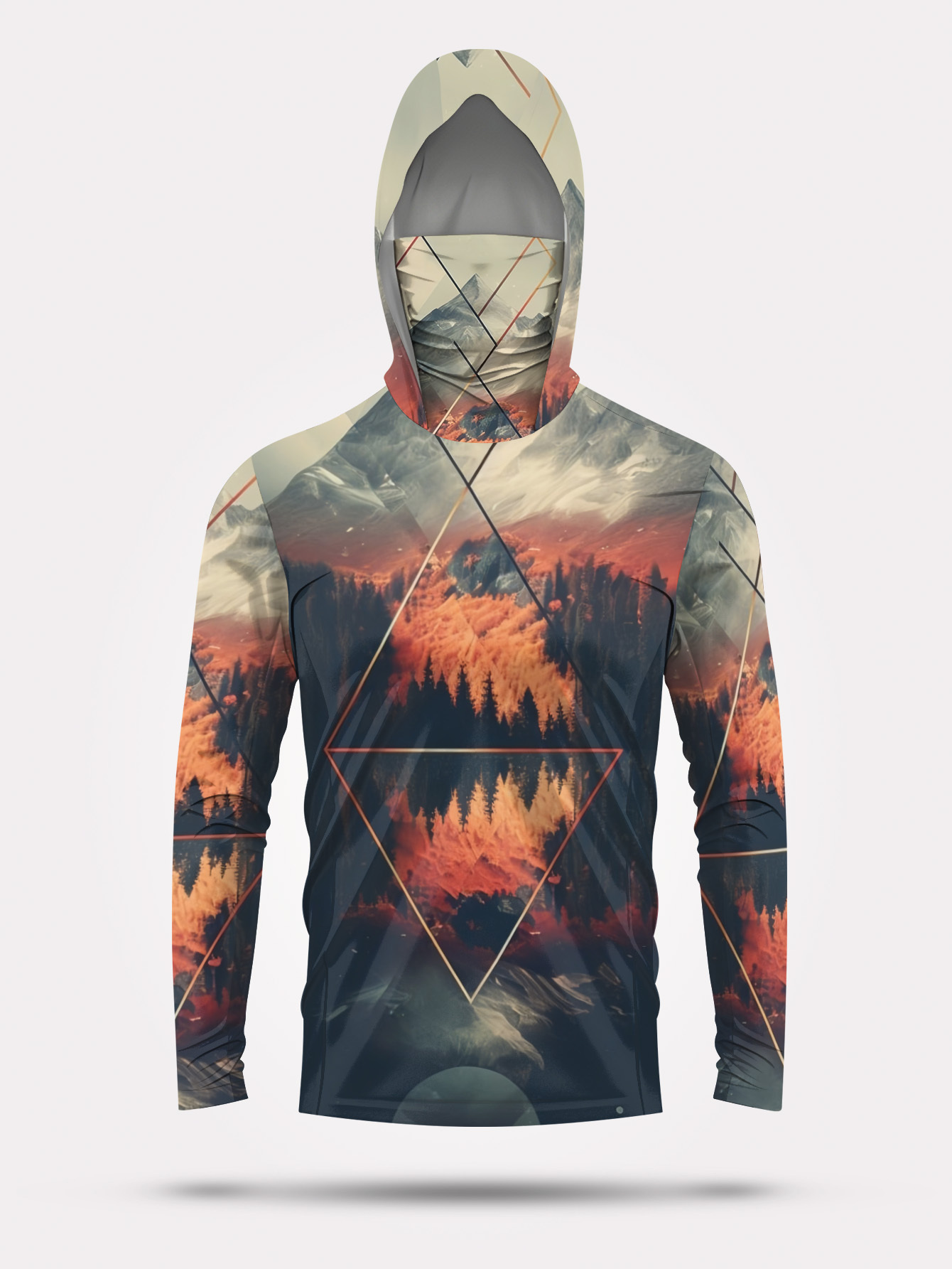 Outdoor Men's Fishing Hoodie B - Summer Clothing Line ulasan dan harga