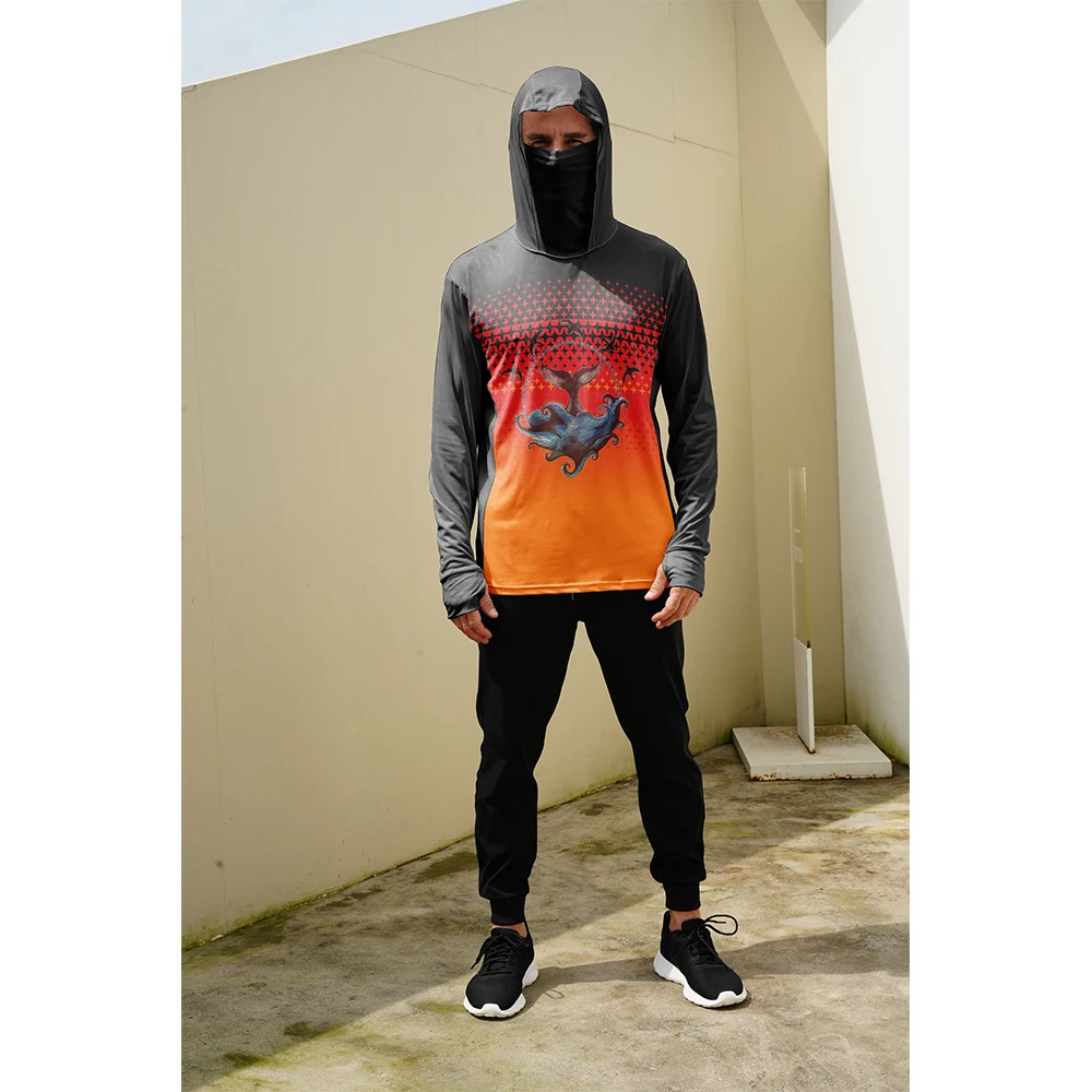 Fishing Shirts Men Sun Protect - Summer Clothing Line ulasan dan harga