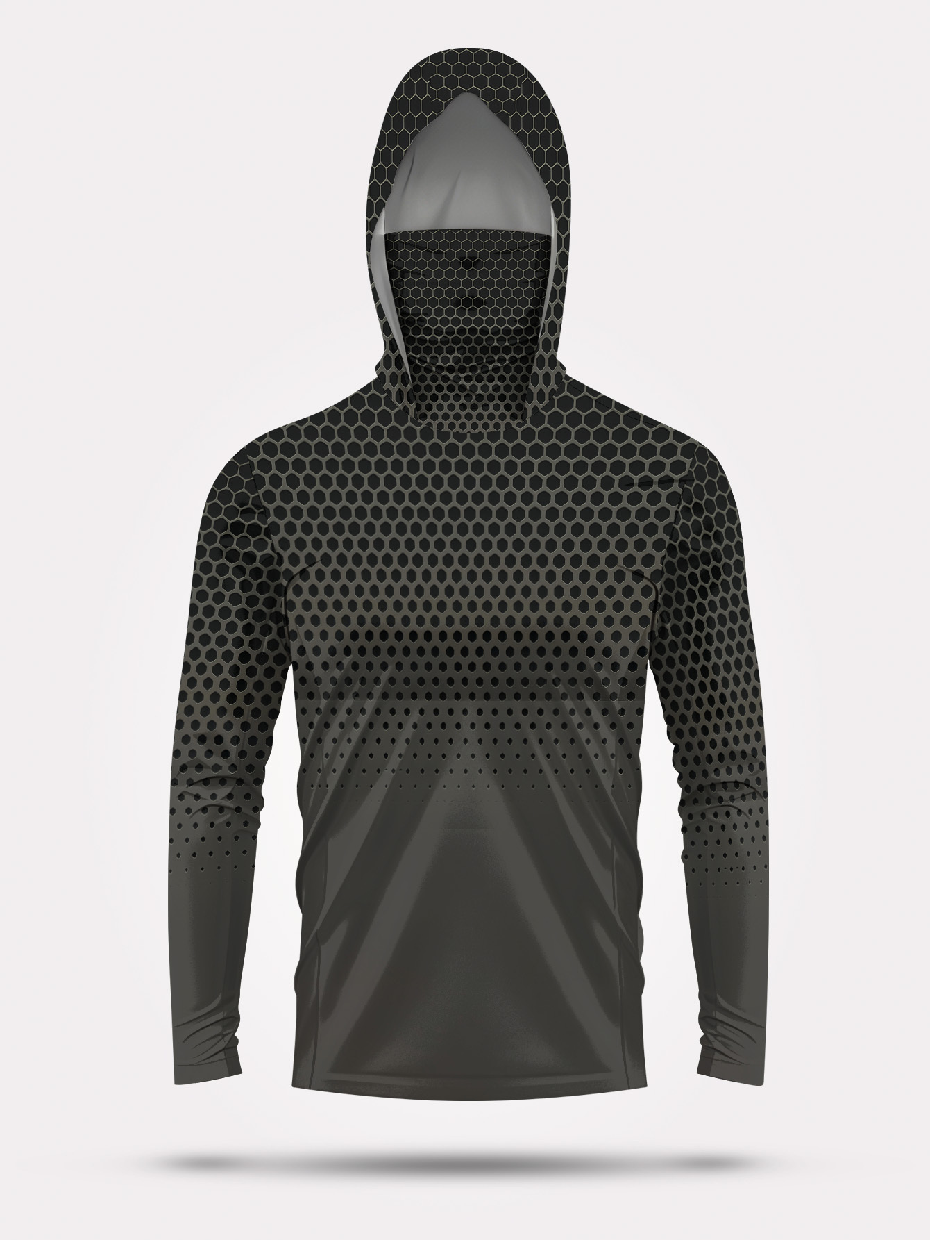 Men Summer UPF50+ Fishing Hood - Summer Clothing Line ulasan dan harga