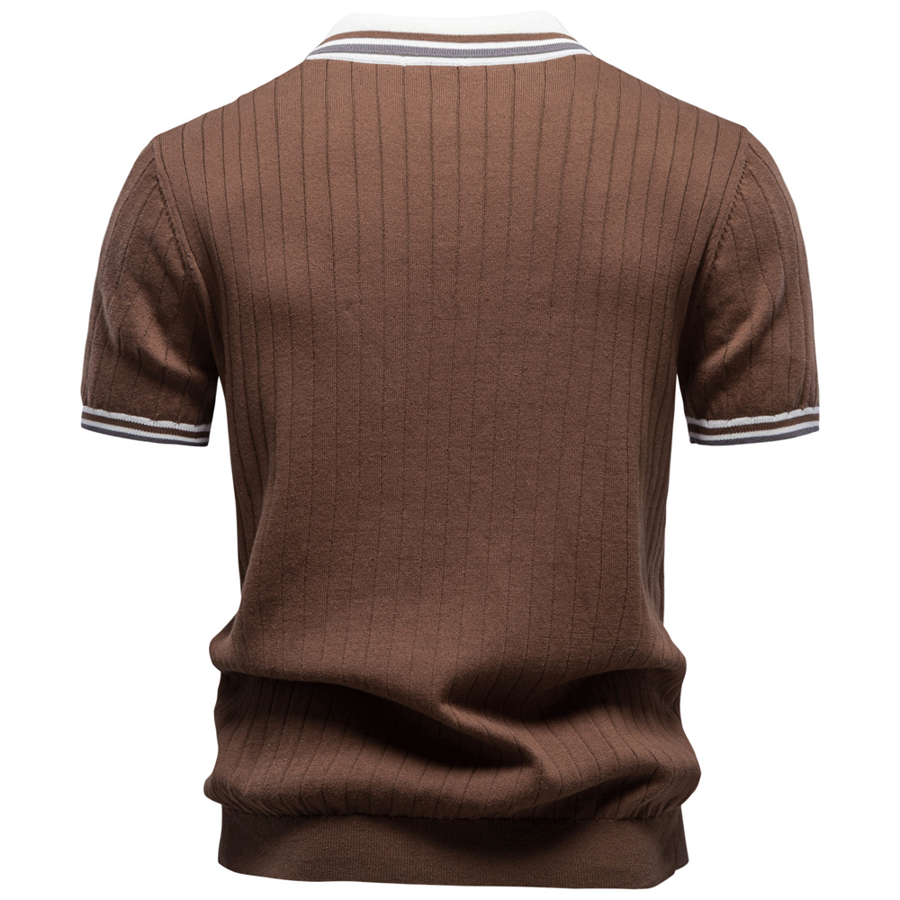 AIOPESON Men's Polo Shirt 100% - Summer Clothing Old Money ulasan dan harga