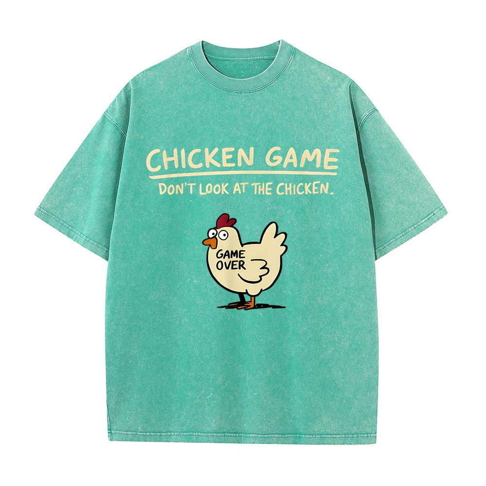 Funny T-Shirt Chicken Game Don - Summer Games Clothing Brand ulasan dan harga