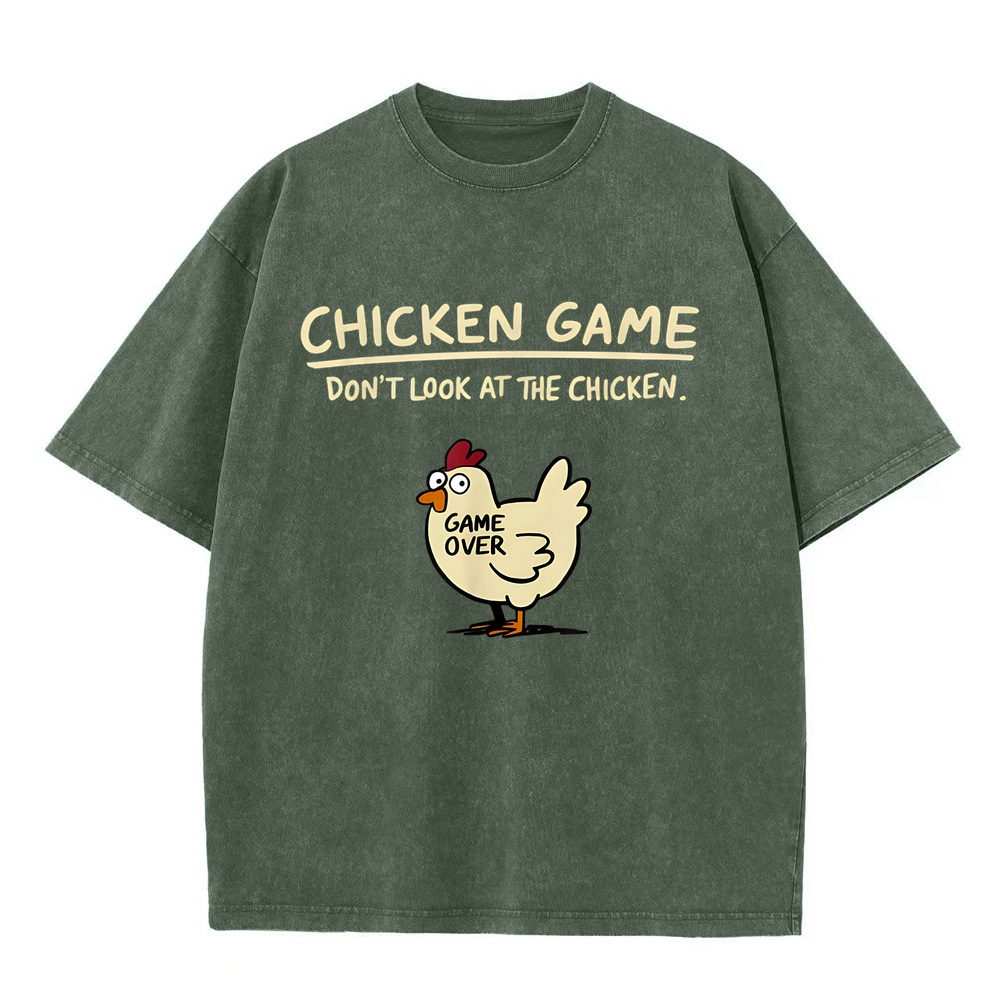 Funny T-Shirt Chicken Game Don - Summer Games Clothing Brand ulasan dan harga