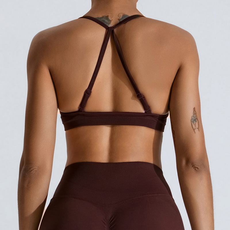 Summer Sexy Scrunch Sports Bra - Summer Yoga Clothing ulasan dan harga