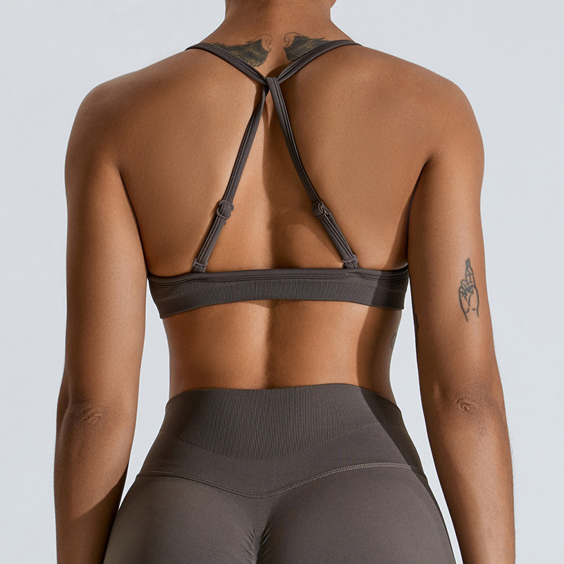 Summer Sexy Scrunch Sports Bra - Summer Yoga Clothing ulasan dan harga
