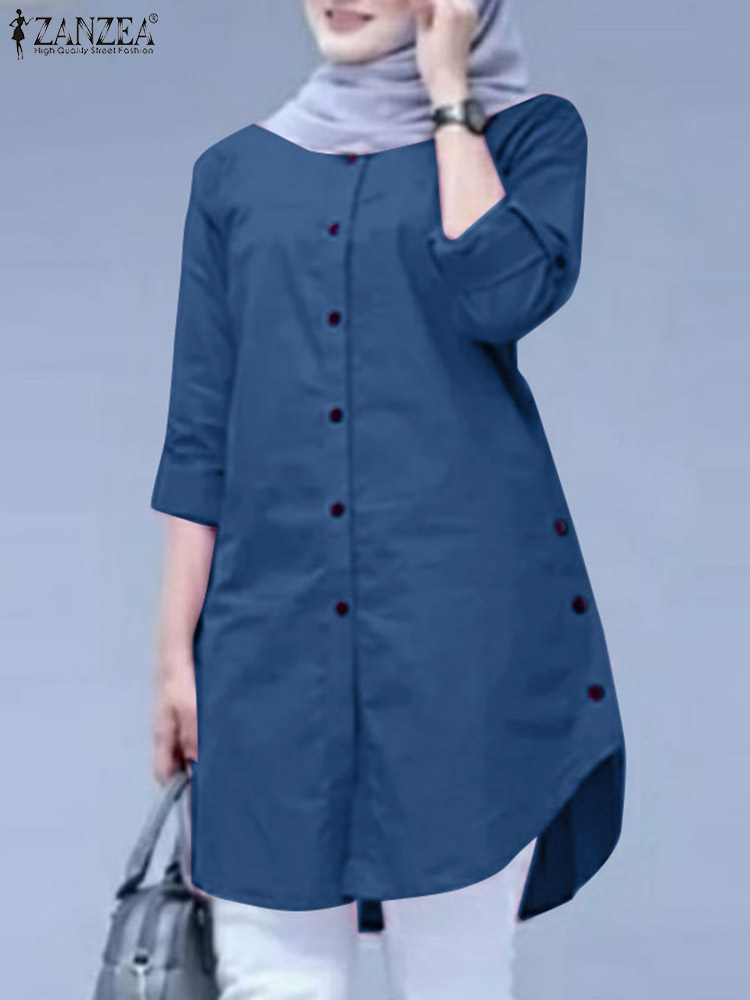 2026 ZANZEA Spring Shirt Fashi - Summer Clothing Hijab ulasan dan harga