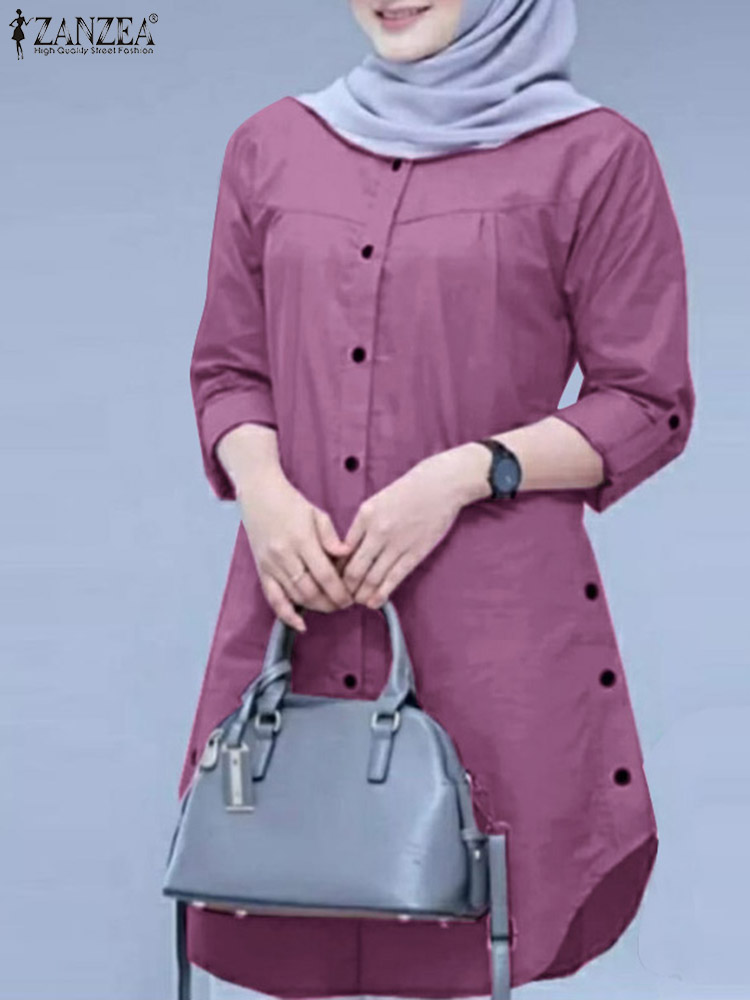 2026 ZANZEA Spring Shirt Fashi - Summer Clothing Hijab ulasan dan harga