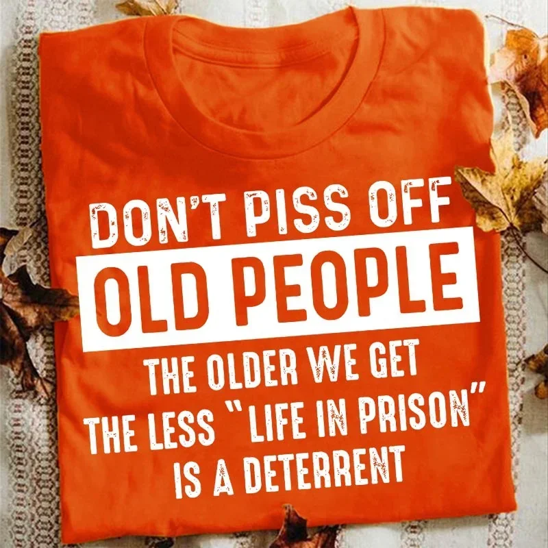 Dont Piss Off Old People Funny - Summer Clothing Old Money ulasan dan harga