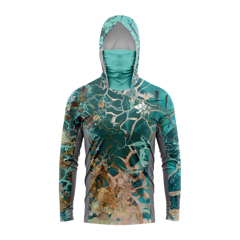 Mens Outdoor Long Sleeve Fishi - Summer Clothing Line ulasan dan harga