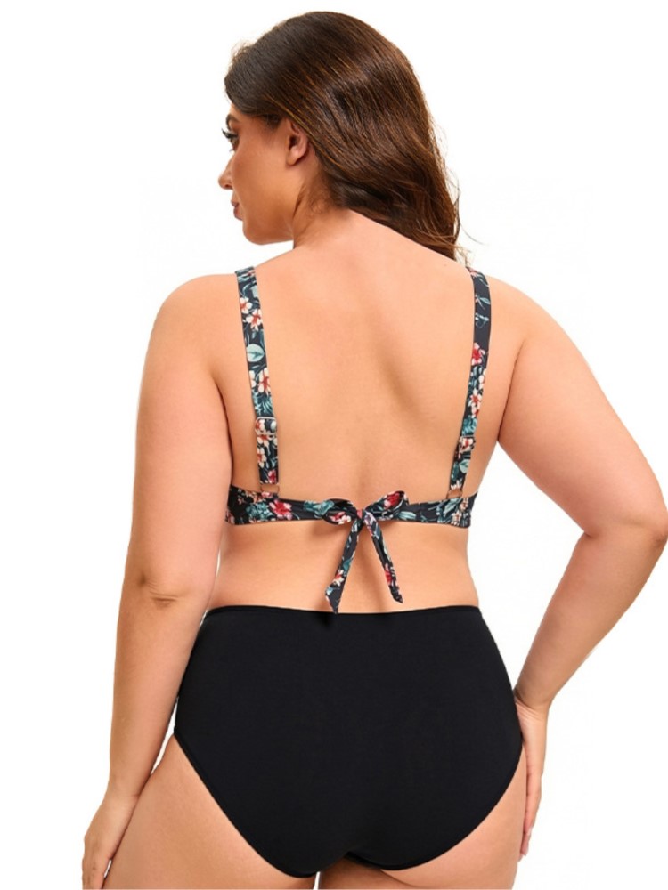 Plus Size High Waist Bikini Wo - Bikini Set Push Up ulasan dan harga