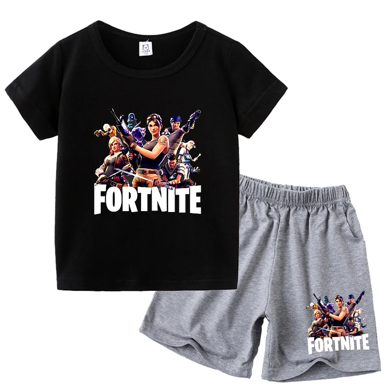 FortnitesT-shirt Shorts for Bo - Summer Nights Clothing ulasan dan harga