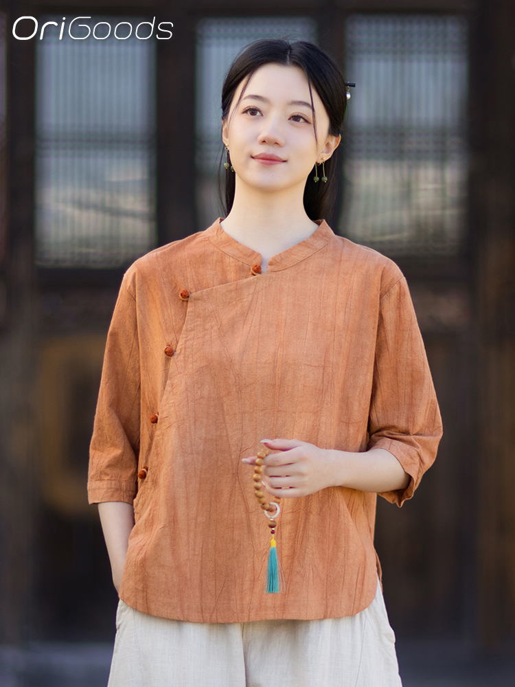 OriGoods Tie Dye Shirt Woman R - Summer Clothing Drop ulasan dan harga