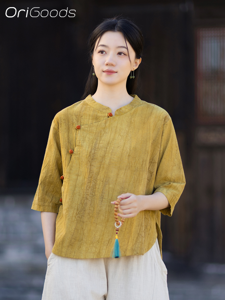OriGoods Tie Dye Shirt Woman R - Summer Clothing Drop ulasan dan harga