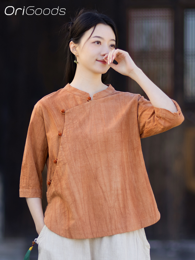 OriGoods Tie Dye Shirt Woman R - Summer Clothing Drop ulasan dan harga